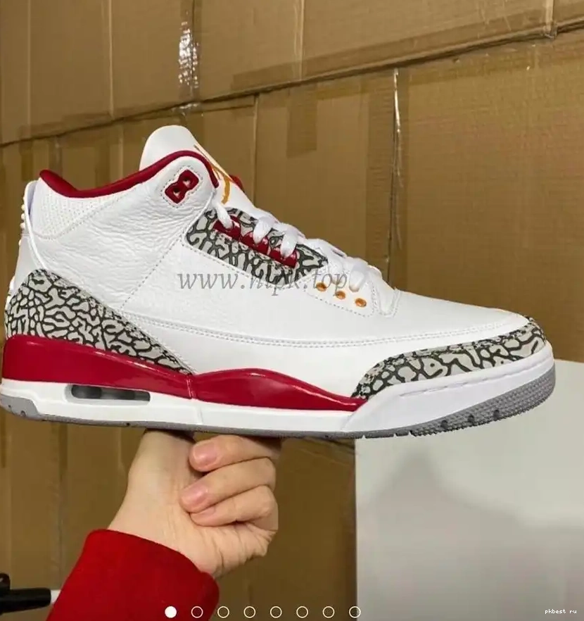 God Cardinal retro to air materials Pk ready 3 jordan ship Red retail 0527